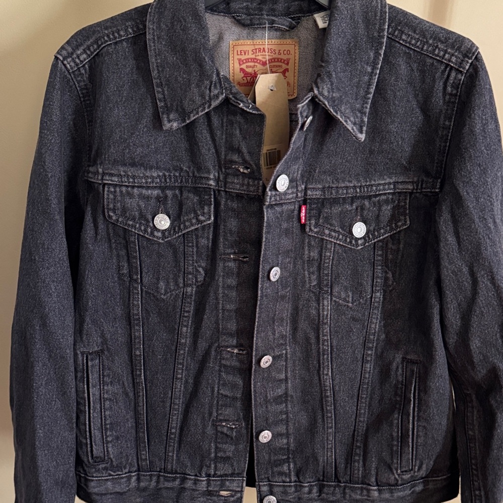 Levi's Charcoal Denim Jacket